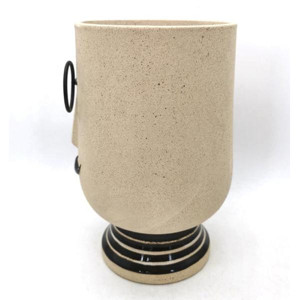 14 дюймов 10 дюймов 12 дюймов Керамический цветочный горшок Красивый Инстаграм 3D Уникальная мужская форма