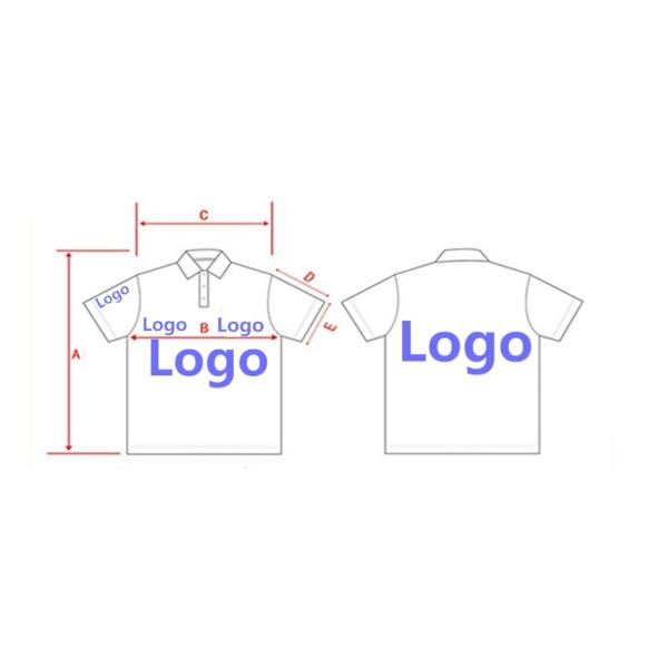 Embroidery Cotton Polo Shirts Eco - Friendly Yarn Dyeing In A Variety Of Colors