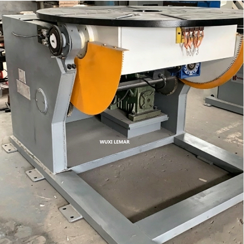3000kg Load Capacity Welding Positioner with VFD Speed Control and 220V Voltage for Tank Cylinder Welding