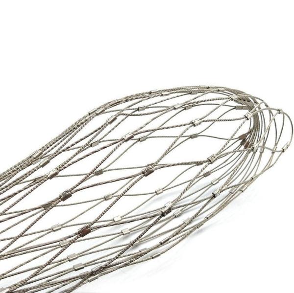 316 Stainless Steel Anti-Fall Safety Net For Floodlight / Speaker Mesh Safety Cover