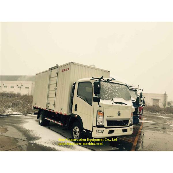 обязанность света двигателя 140хп Хово максимальной загрузки 5т тележки коробки холодильника 4.2м