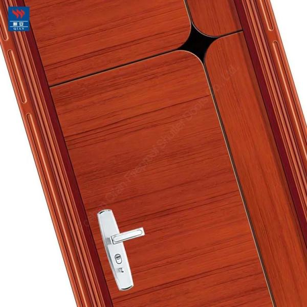 Отбрасывая дверь 50mm HPL твердая деревянная внешняя для квартиры