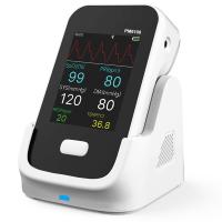 Monitor de doentes multiparamétrico com bateria Li 1,5 kg Peso para pressão arterial adulta, frequência cardíaca, esp2, ECG