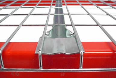 Zinc Plated 50x100  Warehouse Wire Mesh Decking For Heavy Duty Storage