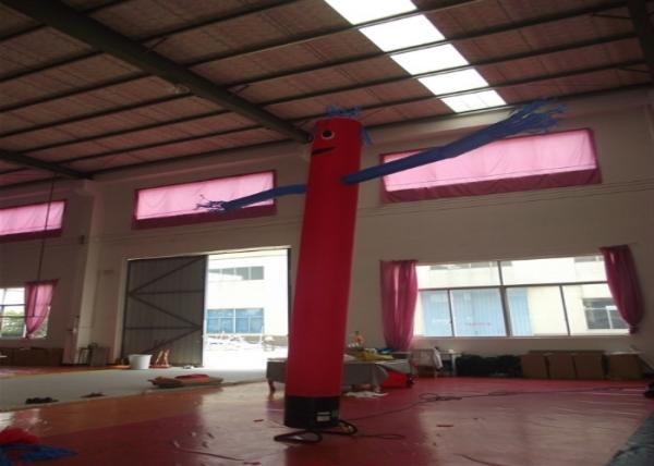 Pé da decoração uma que anuncia balões infláveis de Blow Up Marketing do dançarino do ar do pé da altura 4m dos dançarinos do ar únicos
