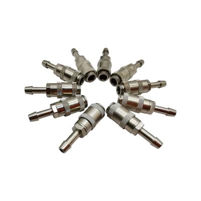 Conectores de mangueira NIBP de cobre durável, diâmetro 5 mm Conector de tubo de pressão arterial