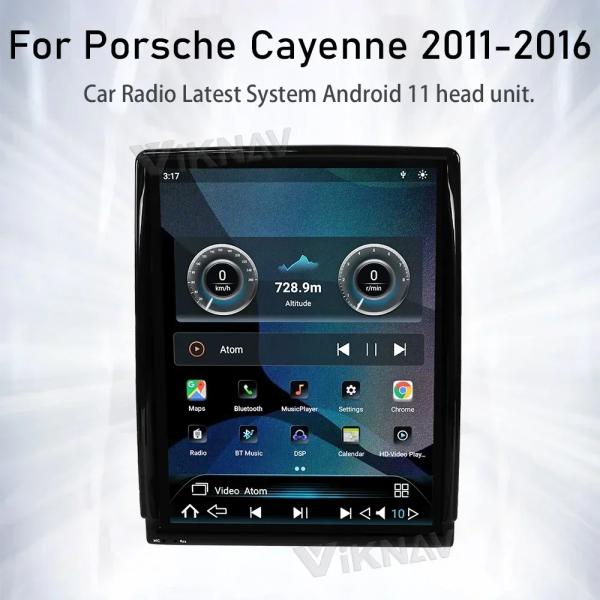Послепродажная 10,4-дюймовая Cayenne Porsche Замена головного блока 2011-2016 Беспроводное радио