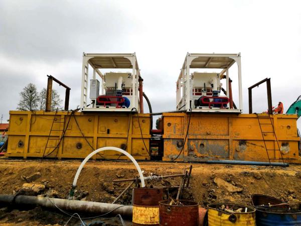 HIGH-STANDARD SOLID CONTROL MUD DESANDING SYSTEM 250M3 SIEVE QUANTITY 850*900MM*2 EACH UPPER UNDER 4800KGS
