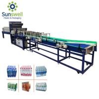 Équipement de conditionnement de rétrécissement de film de PE de PVC, machine d'emballage de la chaleur de bouteille d'eau