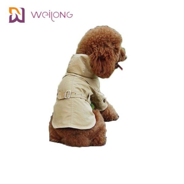 Пальто любимца ветра кота весны щелкает раскрывая пальто канавы собаки Twill хлопка