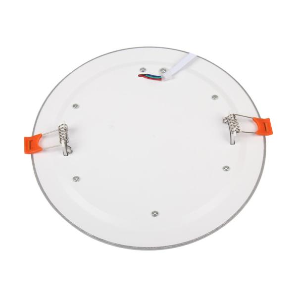 Simple Double Color Commercial Led Ceiling Panel Light With Aluminum Housing