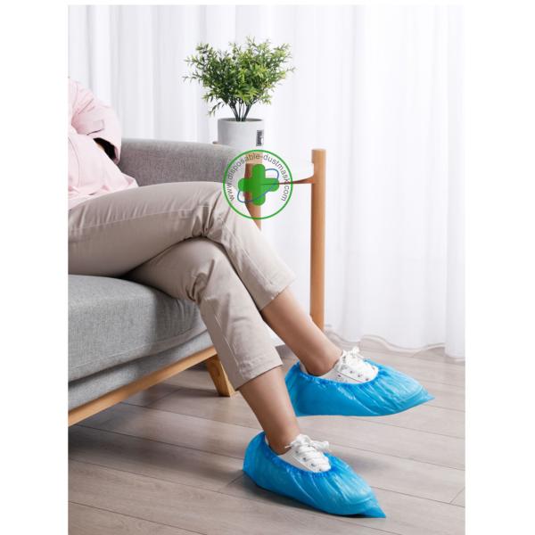 Thickened Shoe Covers Household Disposable Shoe Covers Waterproof Anti Skid