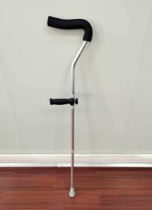 Anti muleta ergonômica deslizante ajustável, Cane Walker Crutches de alumínio do