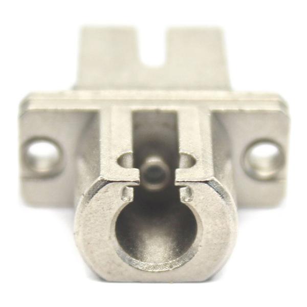FTTH Network Fiber Optic SC/UPC to LC/UPC Simplex Adapter in Metal Case with Flange 0.2 dB 500 Cycle Passed