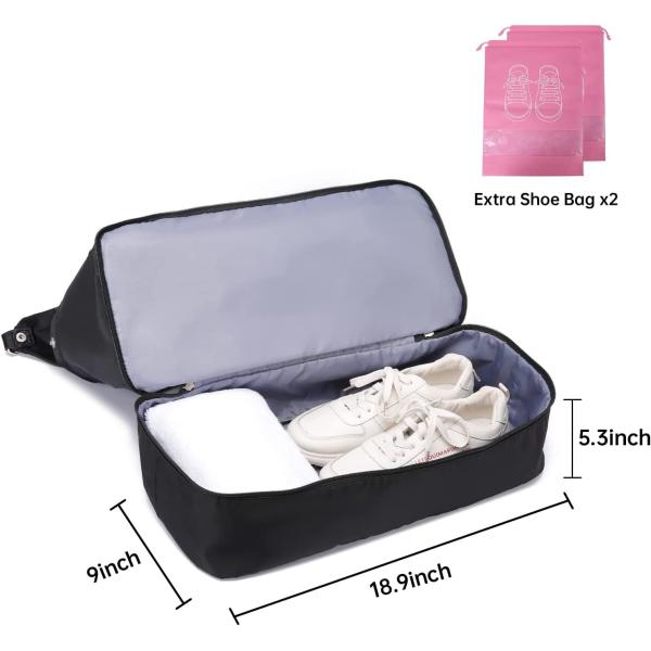 600D Polyester Sports Waterproof Gym Bag With USB Charging Port