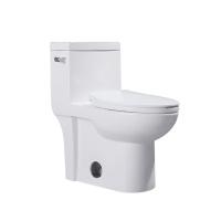 Uma altura alongada branca contornada parte moderna do conforto do assento redondo do toalete