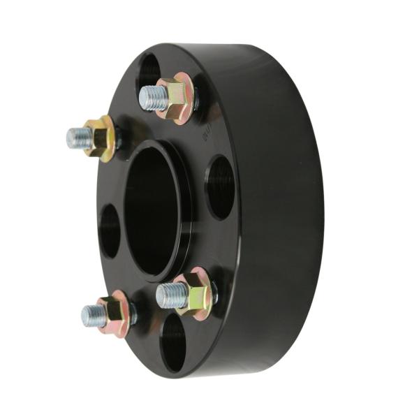 Black 4x110 Atv Wheel Spacers Hub Centric For Honda / Kawasaki / Suzuki