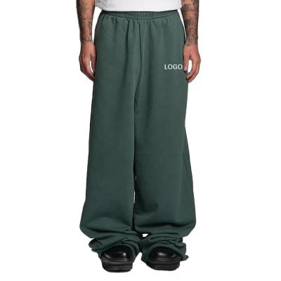 Customized Labels Custom Printed Mens Heavyweight French Terry Cotton Streetwear Pants