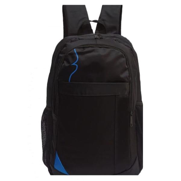 Lightweight Black Polyester School Backpack Bag