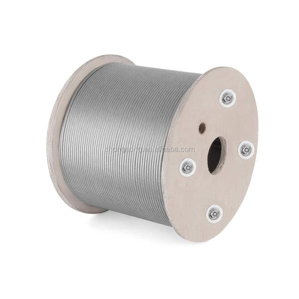 Cables de acero inoxidable de tipo 316 para barandillas de cubierta Hardware 250FT T316 Cables de avión 7x7/1x19/7x19 Cables de alambre