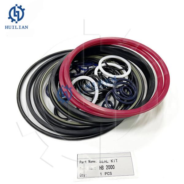Hydraulic Breaker Spare Parts Atlas Copco Oil Seal Kit Rubber Repair Kit HB2000