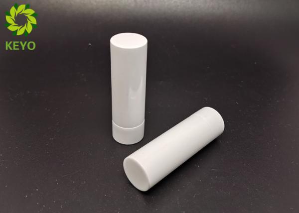 Round Shape White Color Aluminum Lip Stick Tube Lip Balm Tube