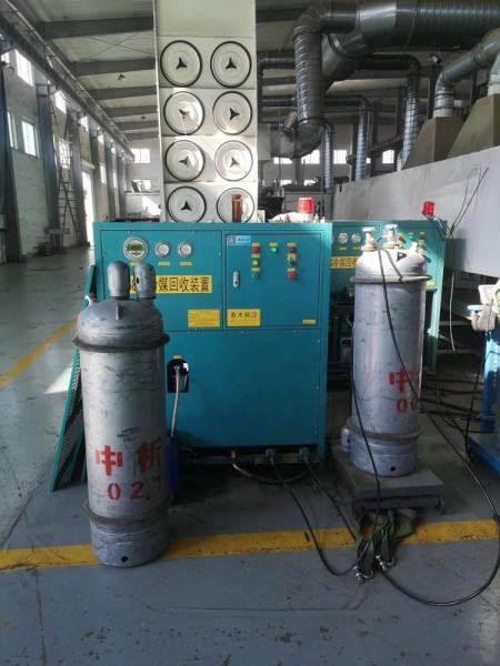 CM580 Máquina de recuperação de refrigerante para recuperação de refrigerante líquido e de vapor do tanque de armazenamento ISO
