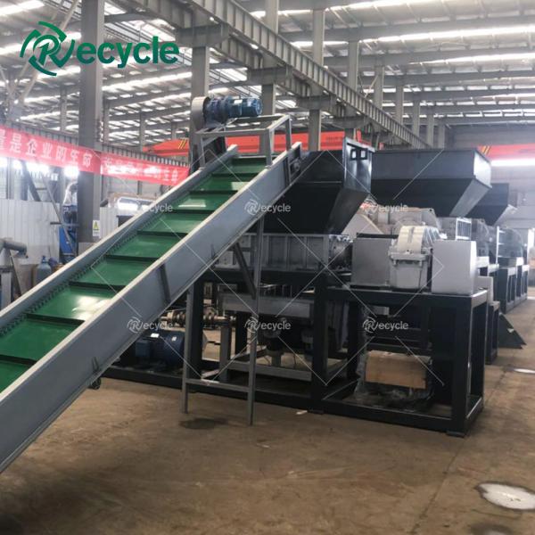 Pet Pvc Plastic Crusher Machine Scrap Metal Shredders Double Shaft Shredder Machine/ Carton Tyre Shredder
