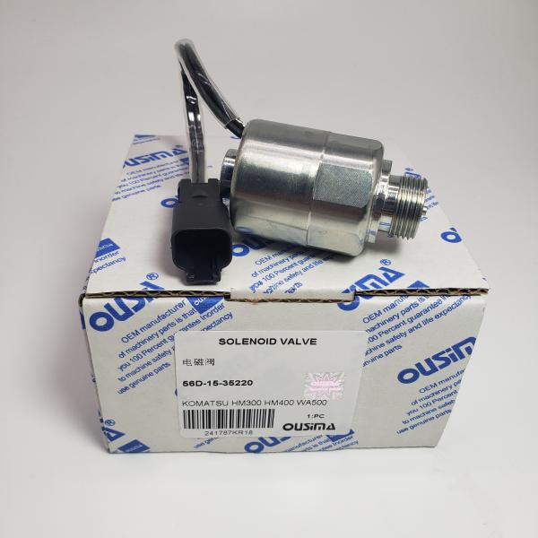 Solenoid Valve 56D-15-35220 For KOMATSU HM300 HM400 WA500