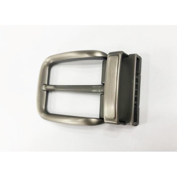 Пряжка пояса Pin струбцины пушечного металла жемчуга 1,4 дюймов с почищенным щеткой финишем сатинировки