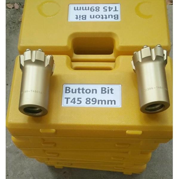 Инструменты утеса битов кнопки Т45 89мм Ретрак сверля для одобренного ИСО тяжелого рока