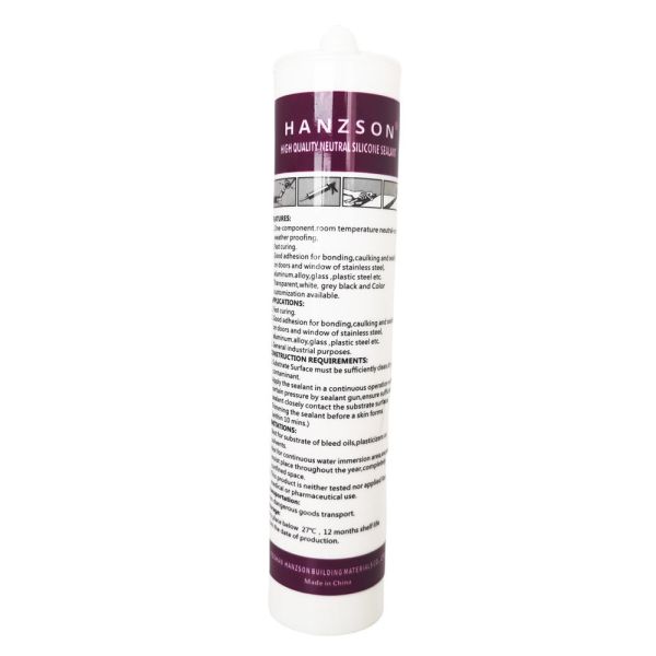 Environmentally Friendly Curing Adhesives for Glass 8600 Window Adhesives Neutral Silicone Sealant Glass Caulk Silicone
