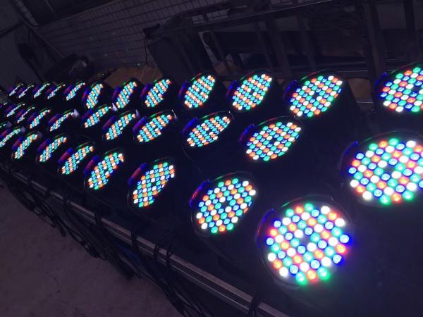 High Power Non-Waterproof Par Light for Stage DJ Disco 512DMX 3W*54 Good Color Mixing