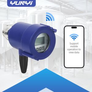 Wireless Anti-interference 80GHz FMCW Radar Level Meter Industrial Radar Level Transmitter for Harsh Working Condition Non-contact Level Transmitter Long Service Life