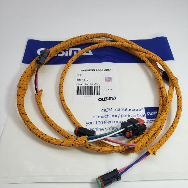Partie d'essai du moteur CAT E320GC Harness de câblage 527-1870