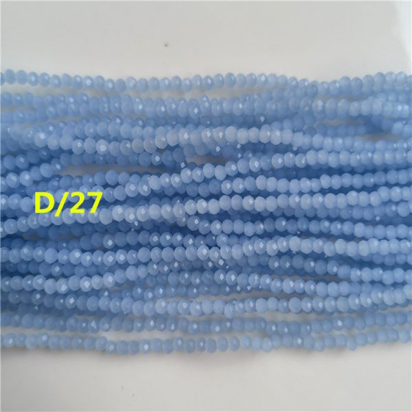 3mm Rondelle Crystal Beads Loose Glass Beads Crystal Beads for Jewelry Making