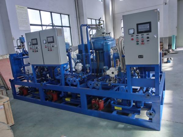 HFO Power Plant Centrifugal Fuel Oil Treatment System 50Hz 60Hz CCS BV Certification