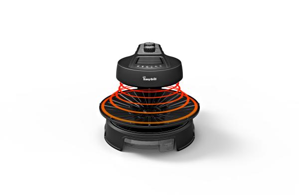 Multi Funtion Easy Grill,Adjustable,Heat Flow,Rotate Automatically As seen on TV CR-04K