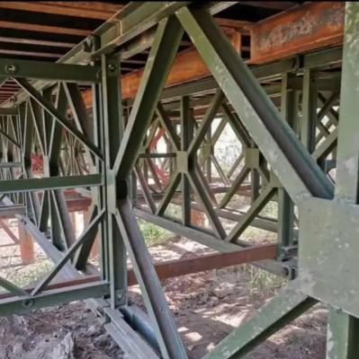 Contemporary Prefabricated Steel Bridges Q345B Steel Truss Bridge