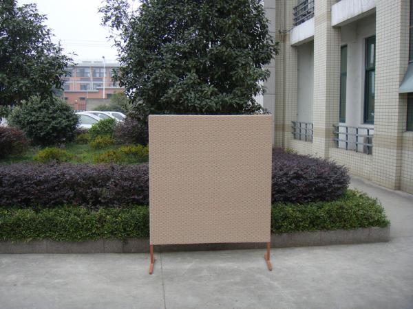 Hand-Woven Waterproof Washable Resin Wicker Fence For Swimming Pool