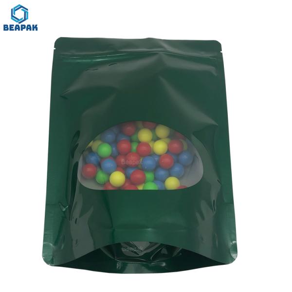 Выровнянные пластмассой сумки Зиплок ясного запаса окна упаковывая