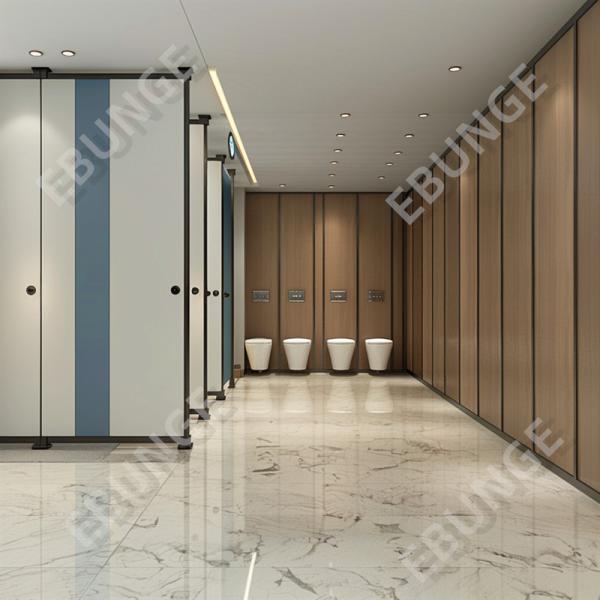 Customized Modern 304 Stainless Steel Toilet Partitions With Complete Privacy