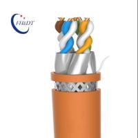 cable de Ethernet de 10dB Cat7A 4 pares de la interferencia baja Cat7A S FTP