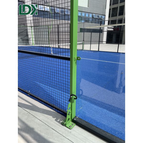 Custom Environmentally Friendly Padel Court Awning CE EN Certified Wind Resistant