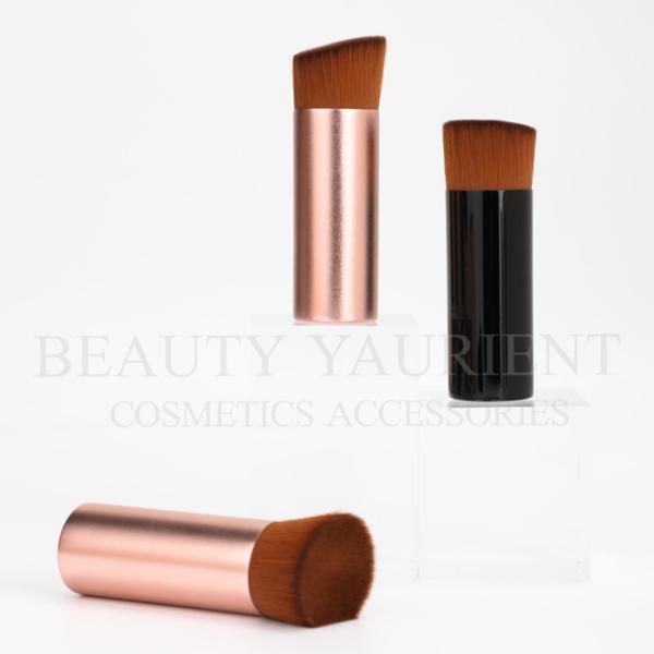 Aluminum Base Flat Angled Foundation Brush Foundation Buffing Brush 6.8cm