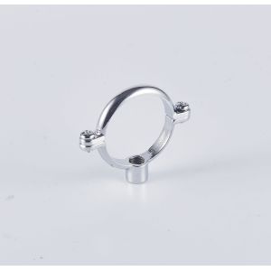 Easy Install Brass Pipe Clamp For Plumbing Industrial Applications Chrome Plated Clamp