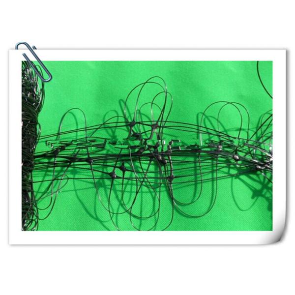 PP Raw Material Garden Trellis Net , UV Treated Garden Mesh For Climbing Plants