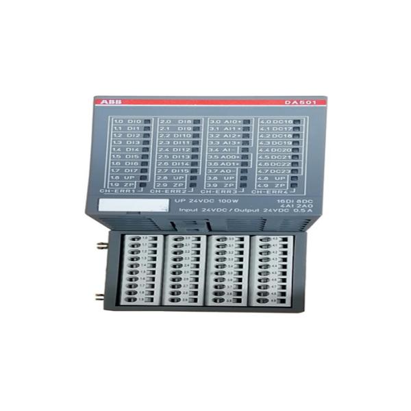 ABB  Drives DA501  1SAP250700R0001 Digital analog I/O module