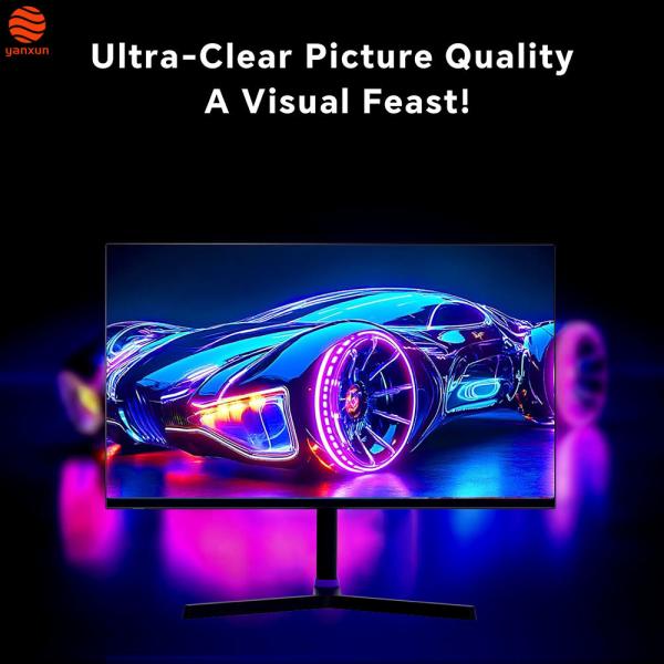 Monitor de juegos TF de 27 pulgadas con resolución UHD, panel IPS 4K, monitor para PC de 144 Hz con soporte fijo