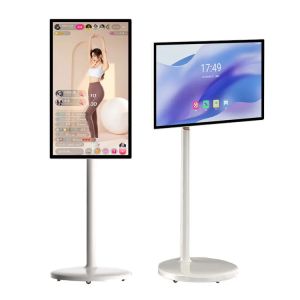 Smart Rotate Touch Screen 27 32 Inch Touch Incell LCD Display Ips Sistema Android Móvel Stand By Me Tv